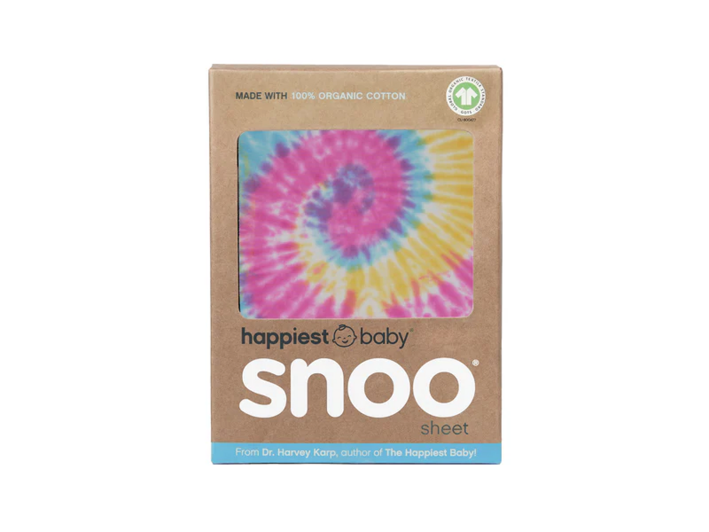 100% Organic Cotton SNOO Baby Cot Fitted Sheet